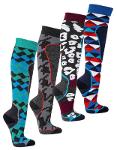 6676 - Anti-Blister Ski-Socks "SNOW FUN"