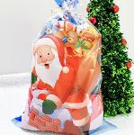 Santa-Themed Holiday Packaging Bags