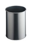 Waste basket metal 15L round, DURABLE