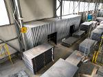 Stocked sheet steel