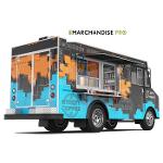 Car Food Truck Wrap Interior & Exterior Equipment Cooked