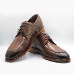 Genuine Leather Brown Men's Classic Shoes