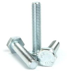 M12 x 90mm Set Screw Hexagon Hex Bolt High Tensile Bright Zi