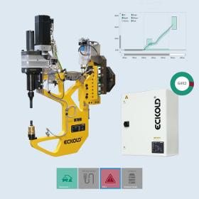 Servo motor-driven clinching machine non-rivet