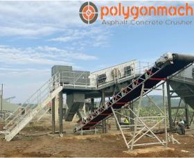 150-250 TPH Riverstone Crushing Screening Plant