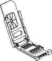 SIM-Card Holder , with PostDimensions: 29.60L x