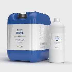 CBD OIL 10% Full-Spectrum (< 02 THC) MCT Coconut Oil - Bulk