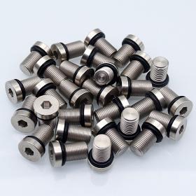 CNC Turning zinc plated screws