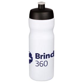 Baseline® Plus 650 ml sport bottle - White / Solid Black