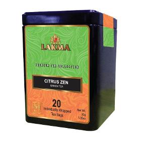 Lakma Citrus Zen Foil Enveloped Tea Bags