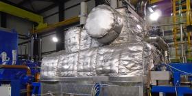 Turbine thermal insulation casing