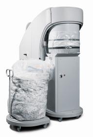 Disposable plastic bags for paper shredders