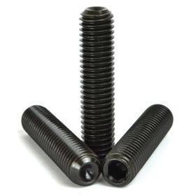 M6 x 45mm Allen Grub Cup Point Socket Screws High Tensile Bl