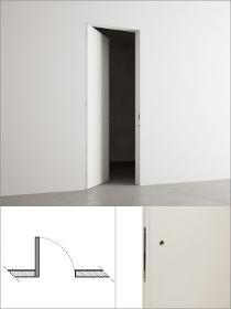 Hinged door cm 70×210