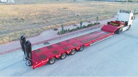 4 Axle Lowbed Semi-Trailer