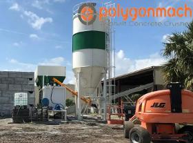 On-site Mobile and Stationary Concrete Batching Plant