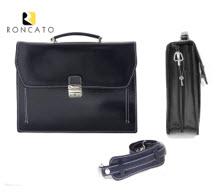 R Roncato Made in Italy Quality Leather Office Bag (46.02.819)