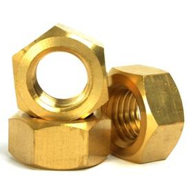 M5 - 5mm Hex Full Nuts Hexagon Hex Full Nut Brass DIN 934