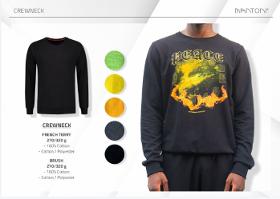 Relaxed Crewneck Sweatshirt 100% made in Poland