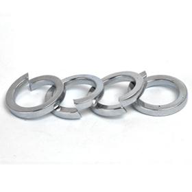 M6 - 6mm Square Section Spring Locking Washers Bright Zinc P