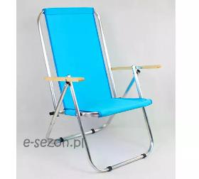 Deckchair / Beach Chair 150 kg - Turquoise Mesh