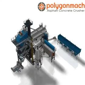 PBA 60-80TPH Stationary Asphalt Plant