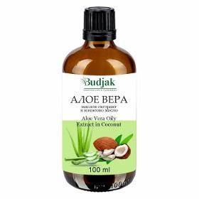 Aloe Vera oil extract in Coconut oil 100 ml.