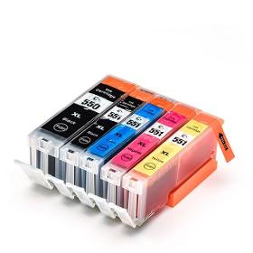 Compatible inks set Canon PGI-550XL (PGBK) / CLI-551XL (C/M/