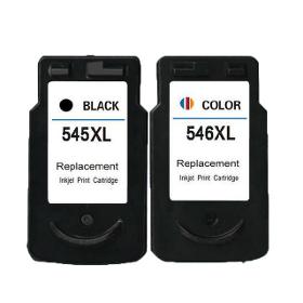 Compatible inks set Canon PG-545XL Black + CL-546XL Tricolor