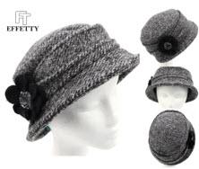 Effetty Boiled Wool Hat for Ladies (005D13.198)