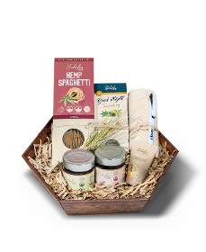 Hemp Food Gift Basket small