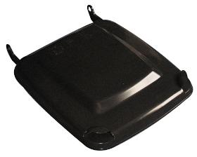 Lid for a plastic bin 240t plastic container black