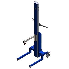 Mobile Lift With Crane Support And Hook 480 x 210 mm