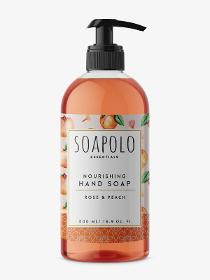Soapolo Hand Soap Rose&Peach 500Ml
