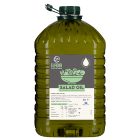 Salad Oil 5lt pet bottle (evoo and sunflower oil)