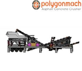 Mobile Limestone Calcier Crusher-PPI