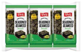 Wasabi Flavored seaweed snack
