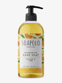 Soapolo Hand Soap Orange&Lime 500Ml