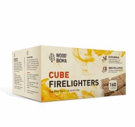 Organic Cube Firelighters, Barbeque Lighters, Fire Starters