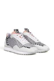 Gray Pink Suede Mesh Women's Sports Shoes