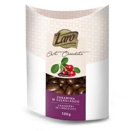 Cranberries in dark chocolate 100g