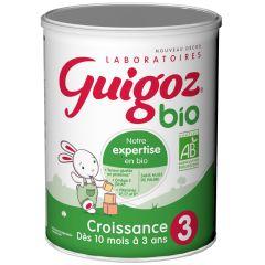 Guigoz Baby Milk Formula 3 Growing up Organic from 10 month to 3 years | 800g