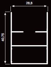 INSECT SCREEN PROFILES 1752