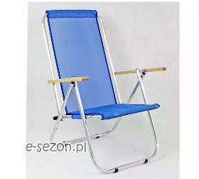 Deckchair/chair 130 kg – navy blue mesh