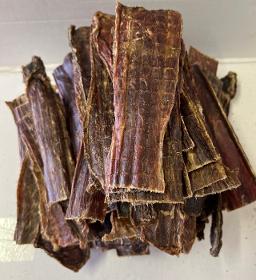 Dried Beef Strap / Flap Jerky Dog Treats