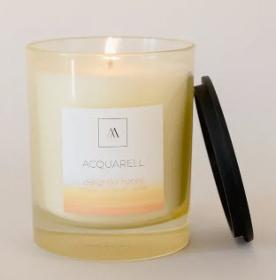 Scented candle Acquarell - Delightful Honey