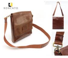 R Roncato Made in Italy Quality Leather Shoulder Bag (46.02.44)