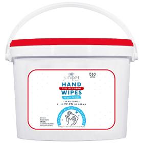 Juniper Clean Hand Sanitizing Wet Wipes with 72% Alcohol