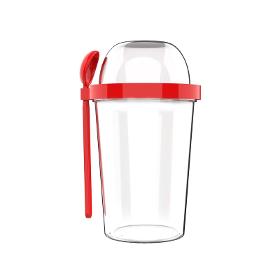 Zweikell Capsule Red Bpa-free 550 Ml Food Carrying Container