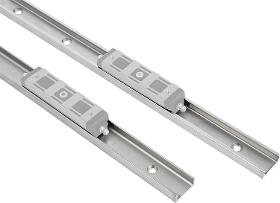 Roller guide rails